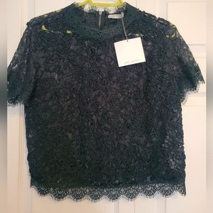 Zara lace top with tags